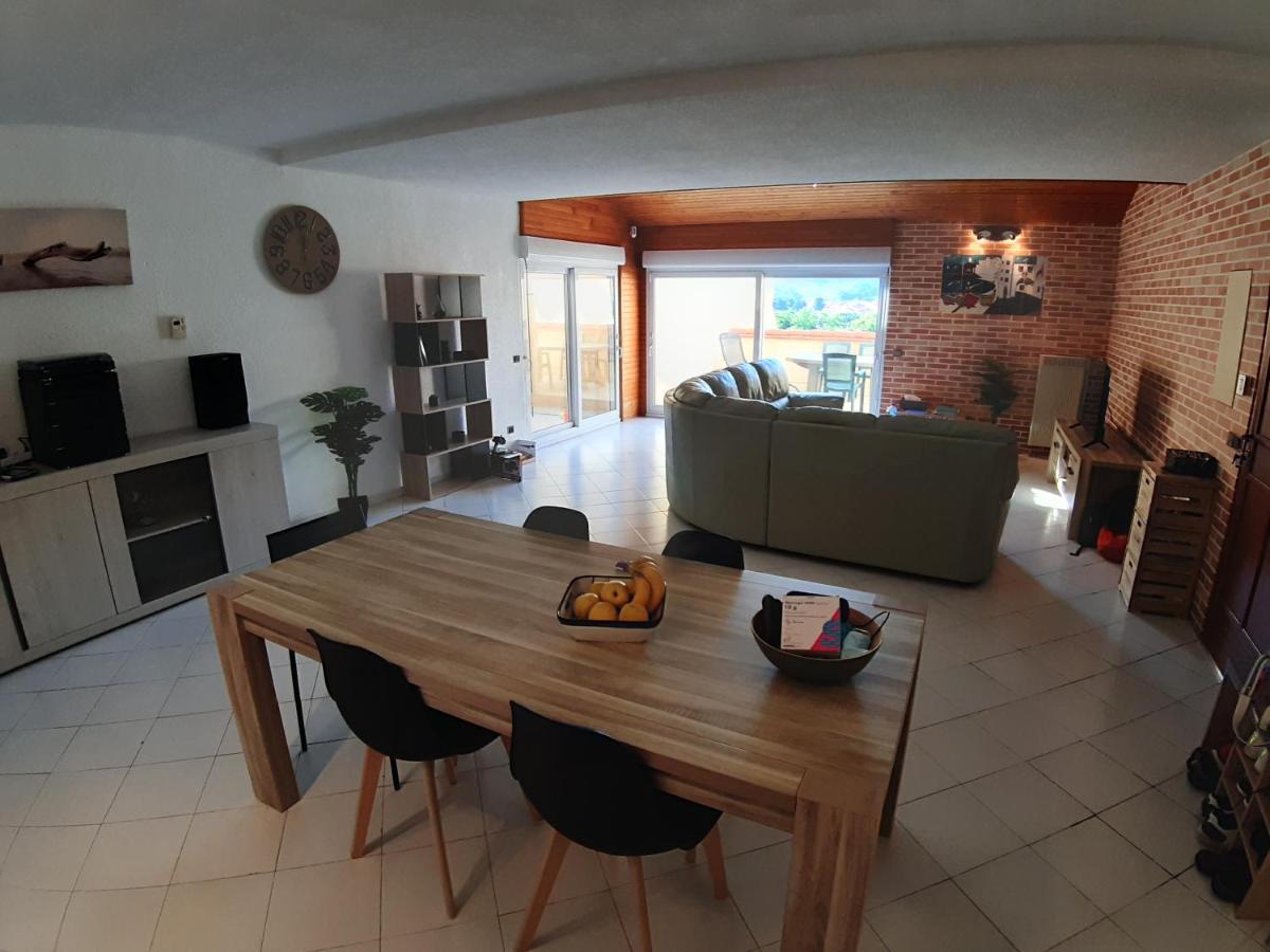 Superbe Appartement De 94M2 Avec Vue Sur Le Fort St Elme Collioure Exteriör bild